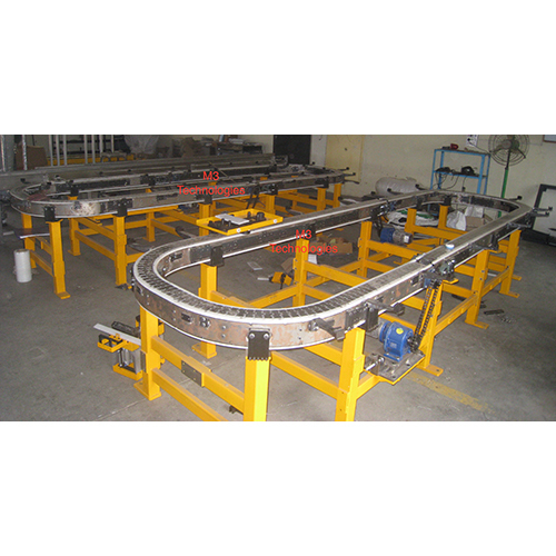 Link Slat Conveyor - Material: Stainless Steel