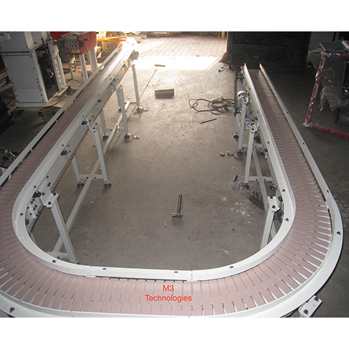Link Slat Conveyor - Material: Stainless Steel