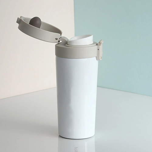 Infuser Tumbler - Stainless Steel 304 Grade, 380ml | Bpa Free, Leak Proof Design, Sweat Free, Anti-drip Mouthpiece, Large Opening For Easy Cleaning, Locking Lid Mechanism