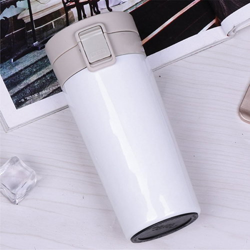 Infuser Tumbler - Stainless Steel 304 Grade, 380ml | Bpa Free, Leak Proof Design, Sweat Free, Anti-drip Mouthpiece, Large Opening For Easy Cleaning, Locking Lid Mechanism