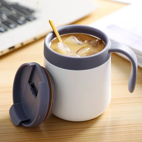 Urbane Mug - Stainless Steel 304 Grade, 350ml | Bpa Free Food Grade Lid, Double Walled Insulation, Ergonomic Design With Handle, Sweat Free