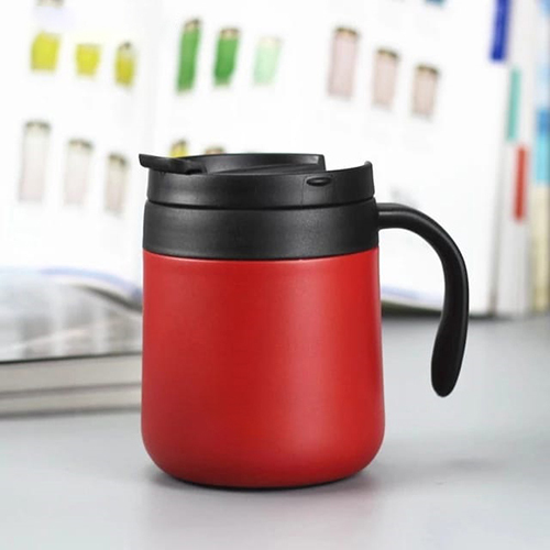 Urbane Mug - Stainless Steel 304 Grade, 350ml | Bpa Free Food Grade Lid, Double Walled Insulation, Ergonomic Design With Handle, Sweat Free