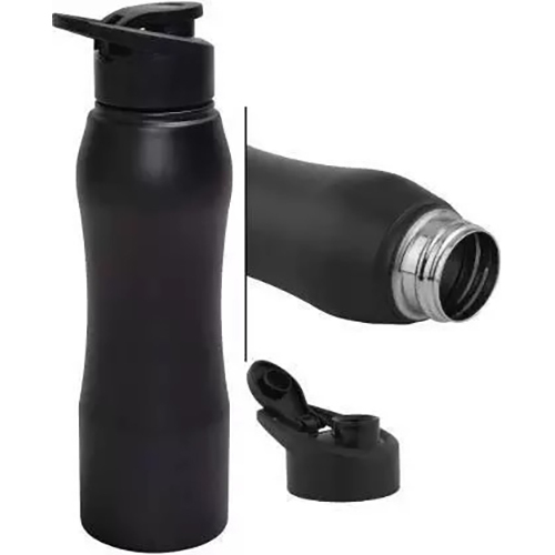 Black Twist Sipper Bottle