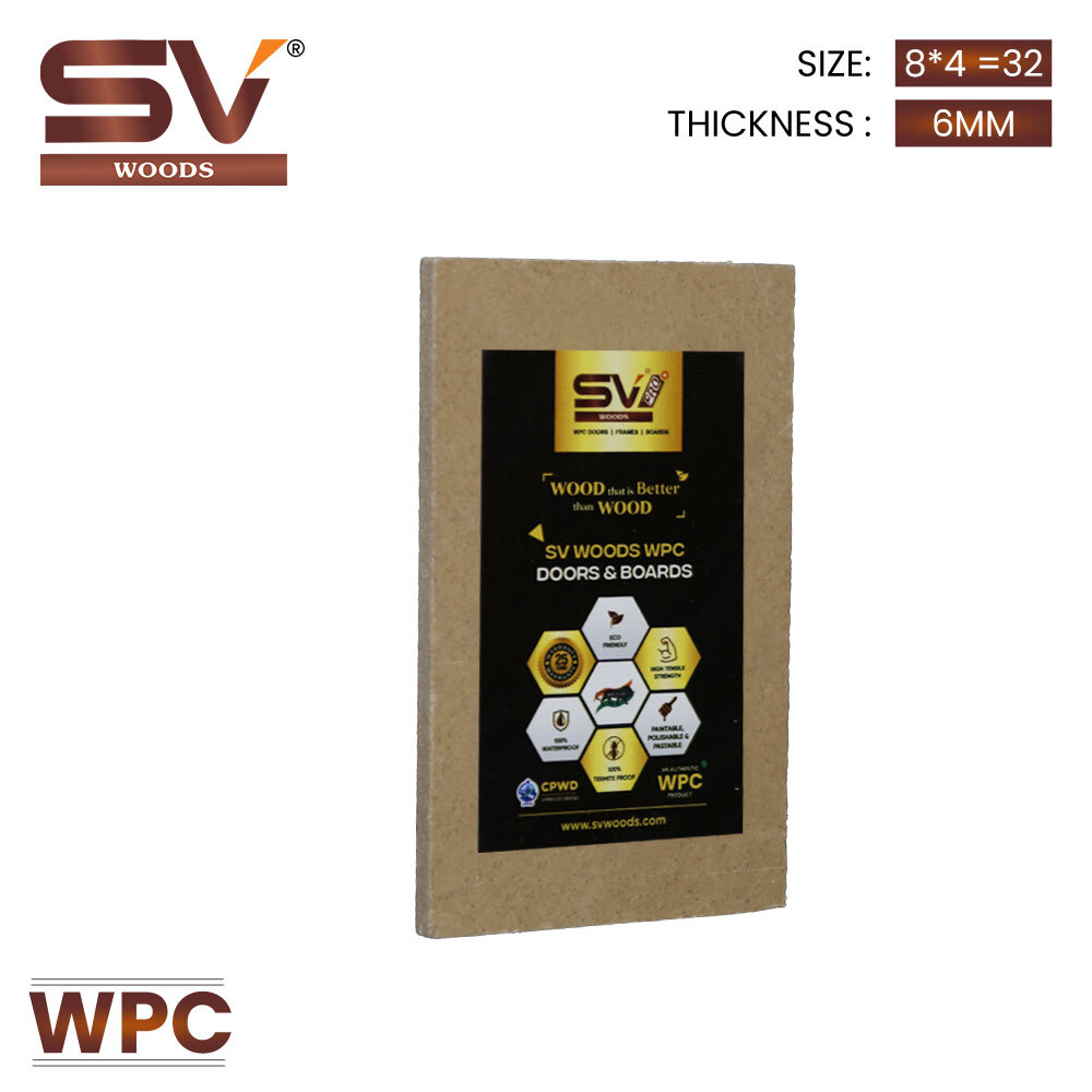 6mm Thickness Wpc Board Capacity: 1000 Ton/day