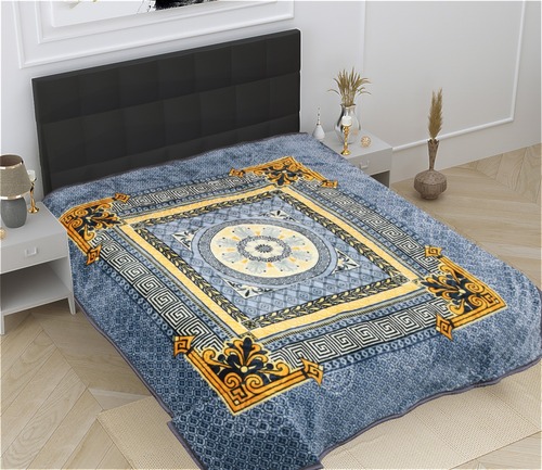 Designer Mink Blanket - 100% Cotton, Full Size | Luxuriously Soft, Lightweight, Machine Washable, Available in Various Colors