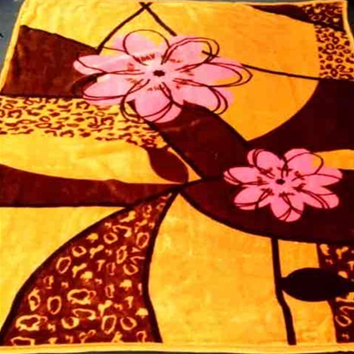 Fancy Double Bed Mink Blanket - Color: Different Available