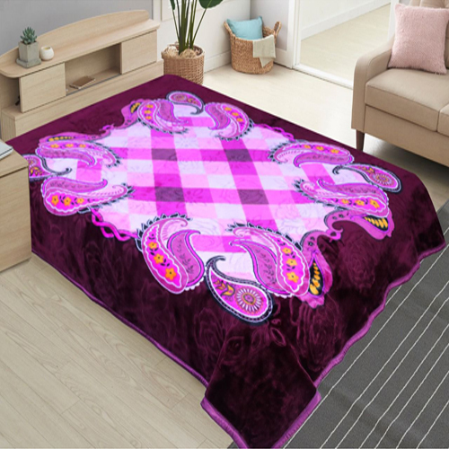 Designer Mink Blanket - 100% Cotton, Full Size | Luxuriously Soft, Lightweight, Machine Washable, Available In Various Colors