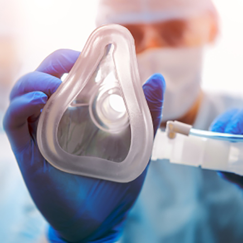 प्लास्टिक सिलिकॉन नेबुलाइजेशन मास्क