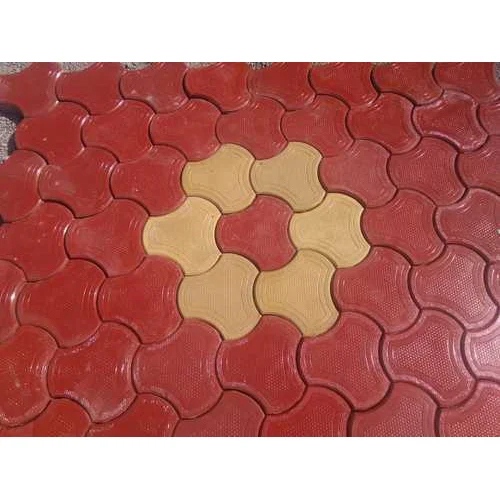 मल्टीकलर कंक्रीट इंटरलॉकिंग पेवर्स