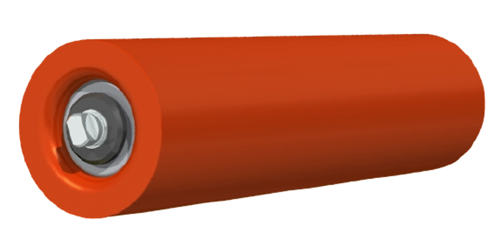 Heavy Duty Conveyor Idler Rollers - Color: Black