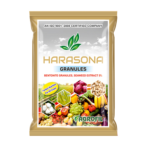 5% बेंटोनाइट सीवीड एक्सट्रैक्ट ग्रैन्यूल्स आवेदन: कृषि