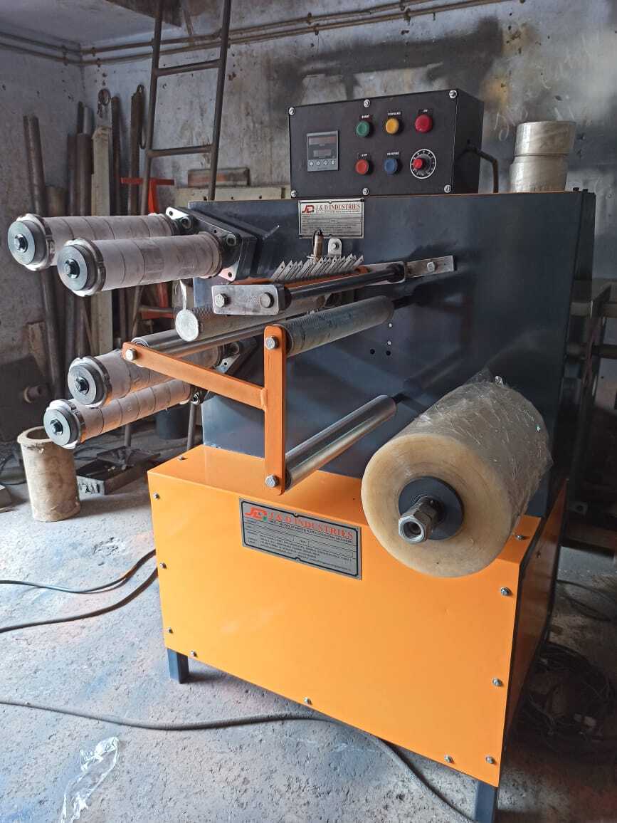 Semi Automatic Bopp Tape Slitting Machine