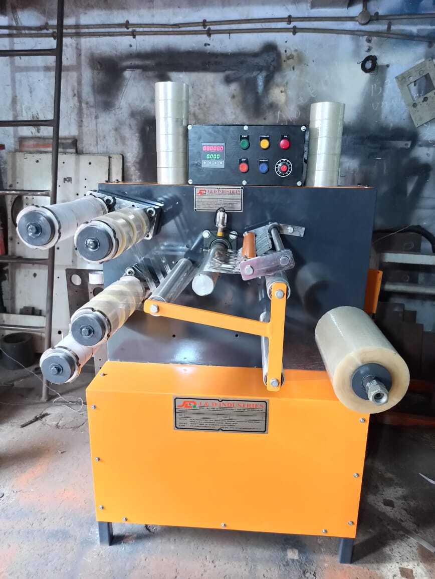 Semi Automatic Bopp Tape Slitting Machine
