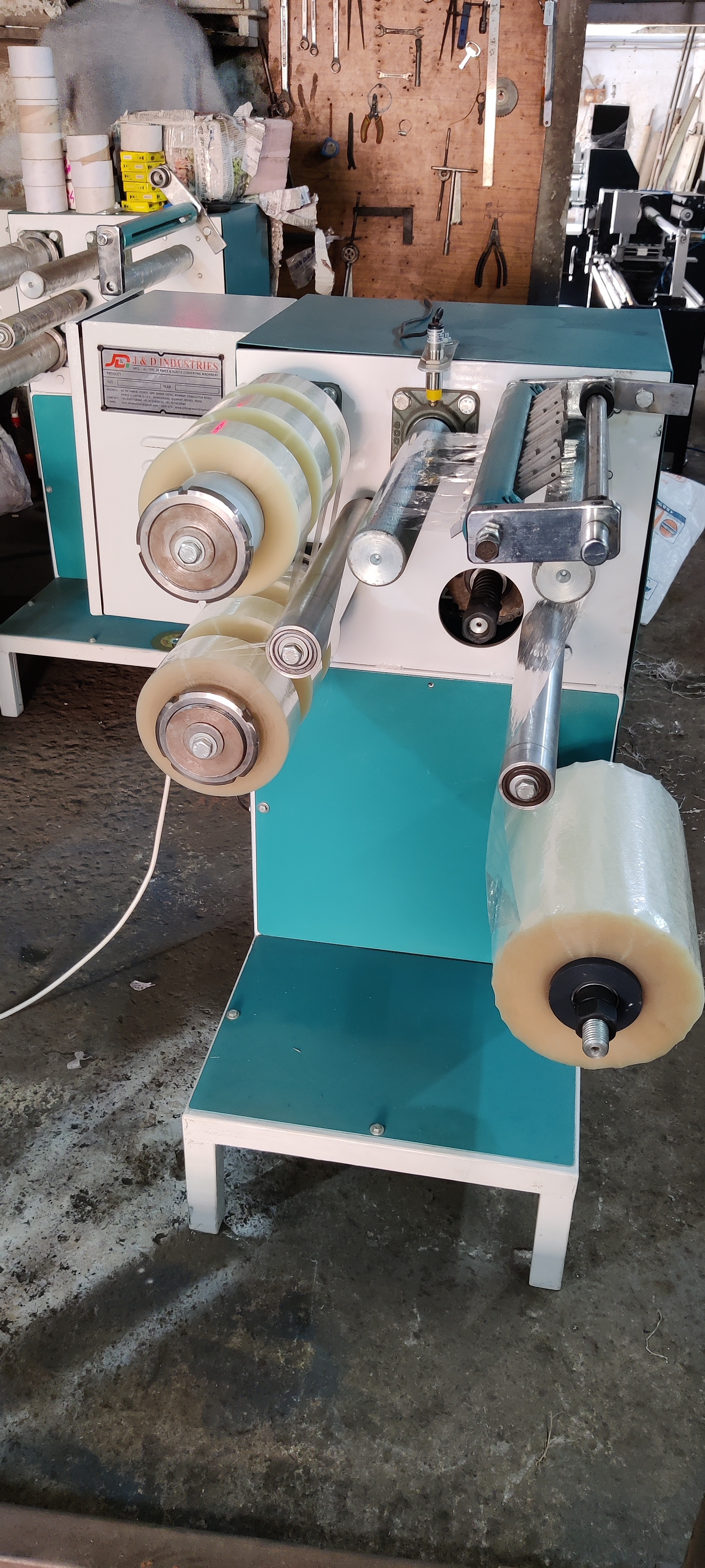 Semi Automatic Adhesive Tape Making Machine