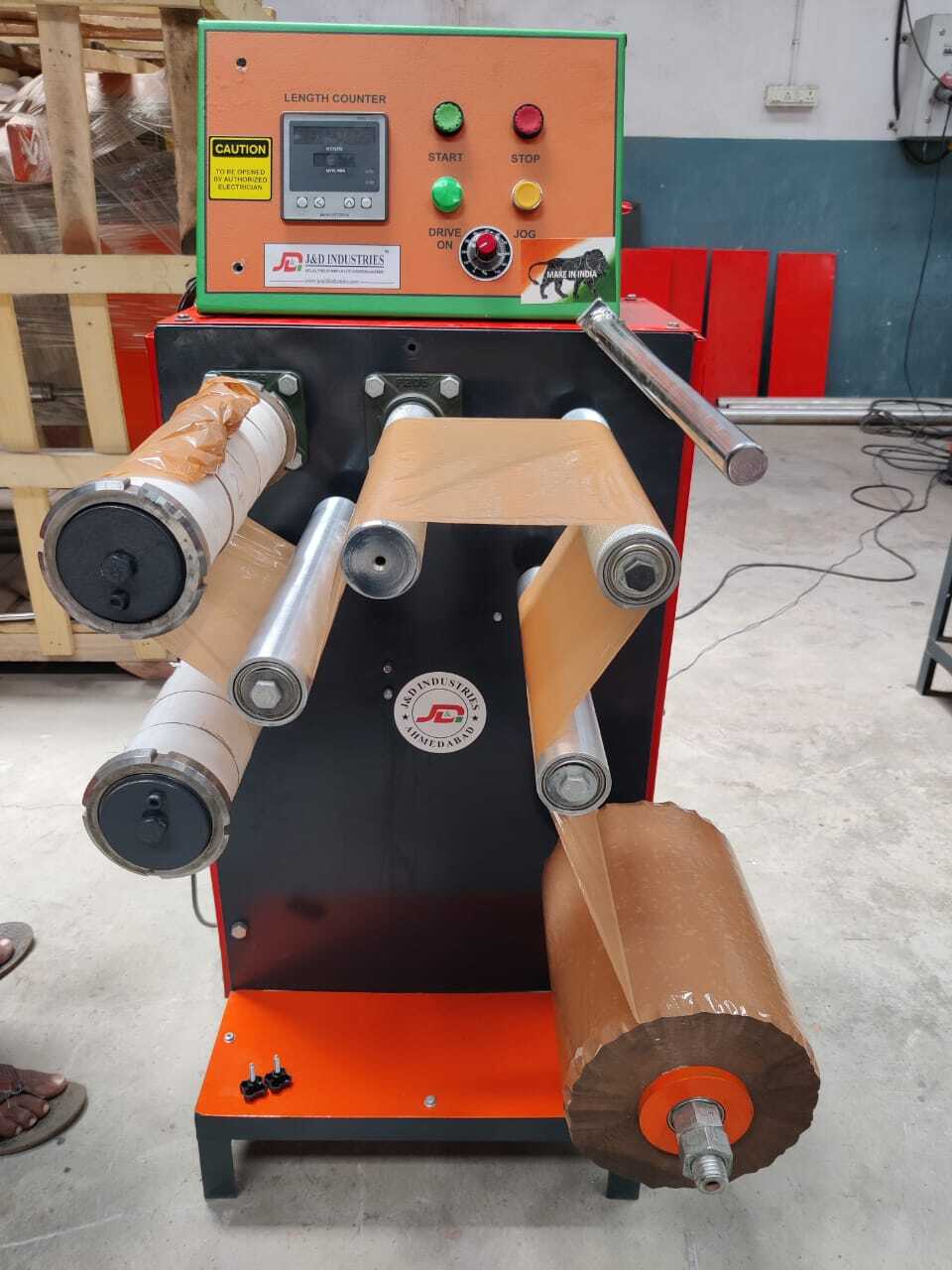 300mm Mini Bopp Tape Cutting Machine - Operating Type: Semi Automatic