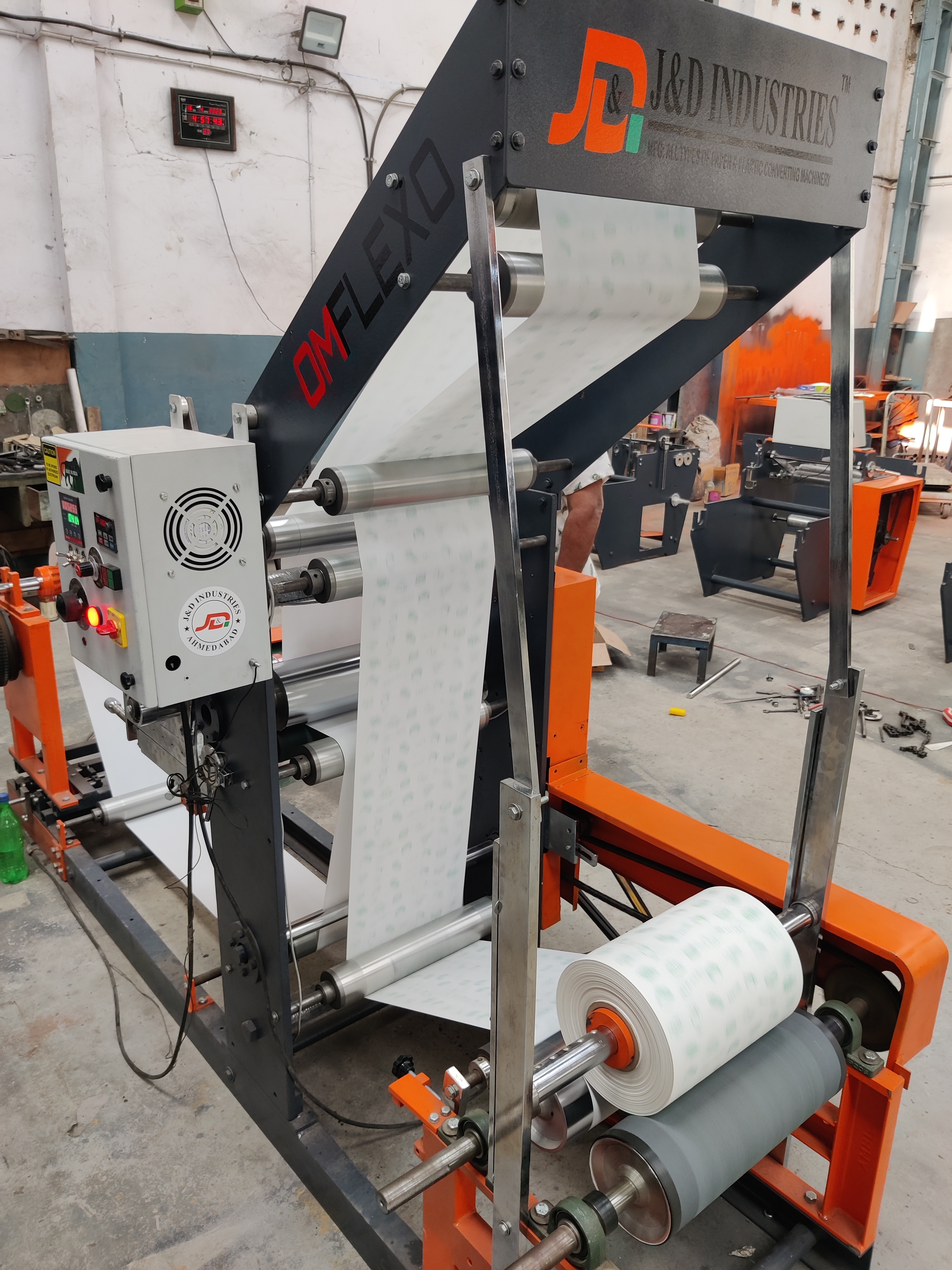 1 Single Colour Flexo Printing Machine