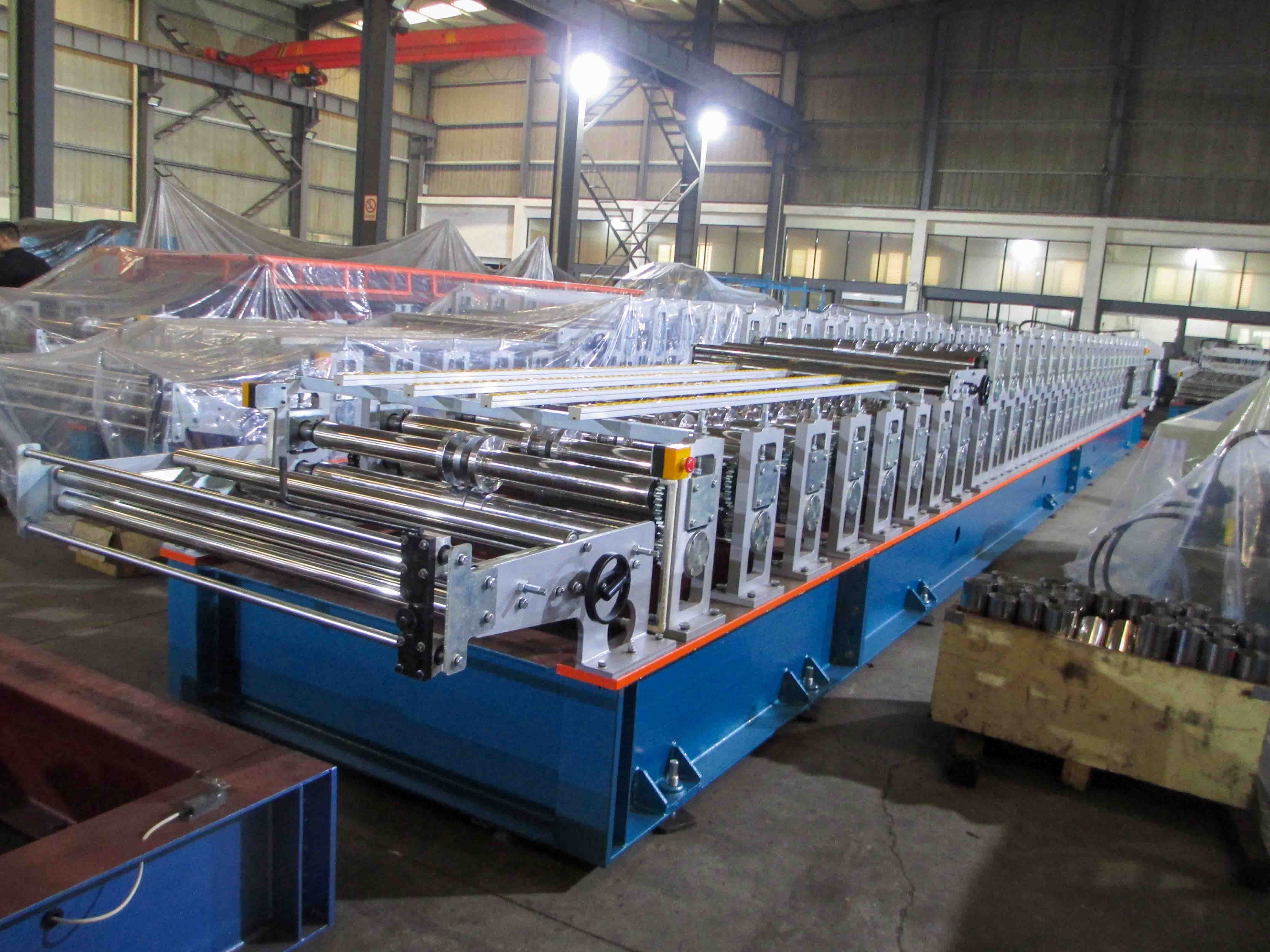 Automatic Roofing Sheets Making Double Layer Roll Forming Machine