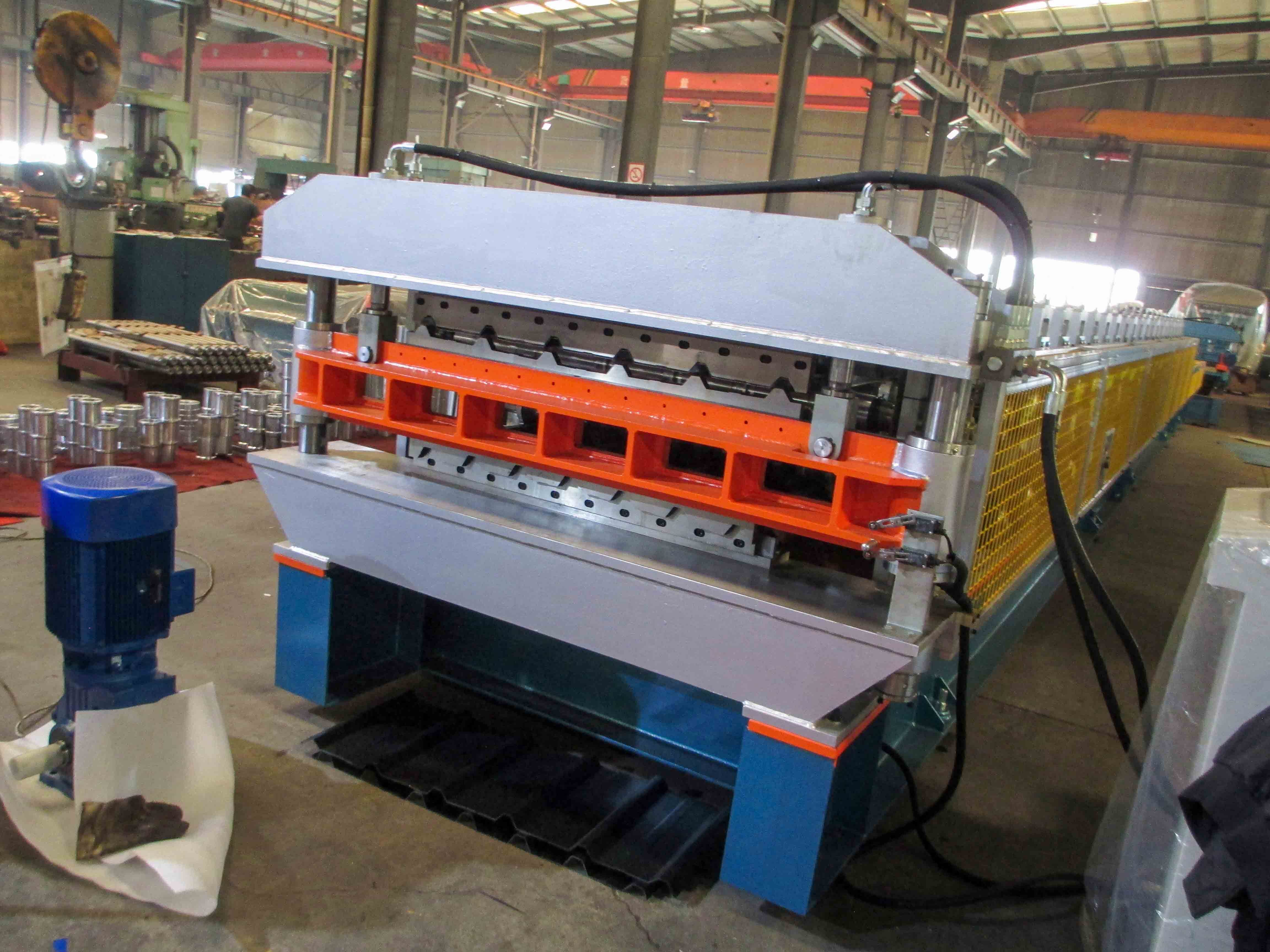 Automatic Roofing Sheets Making Double Layer Roll Forming Machine