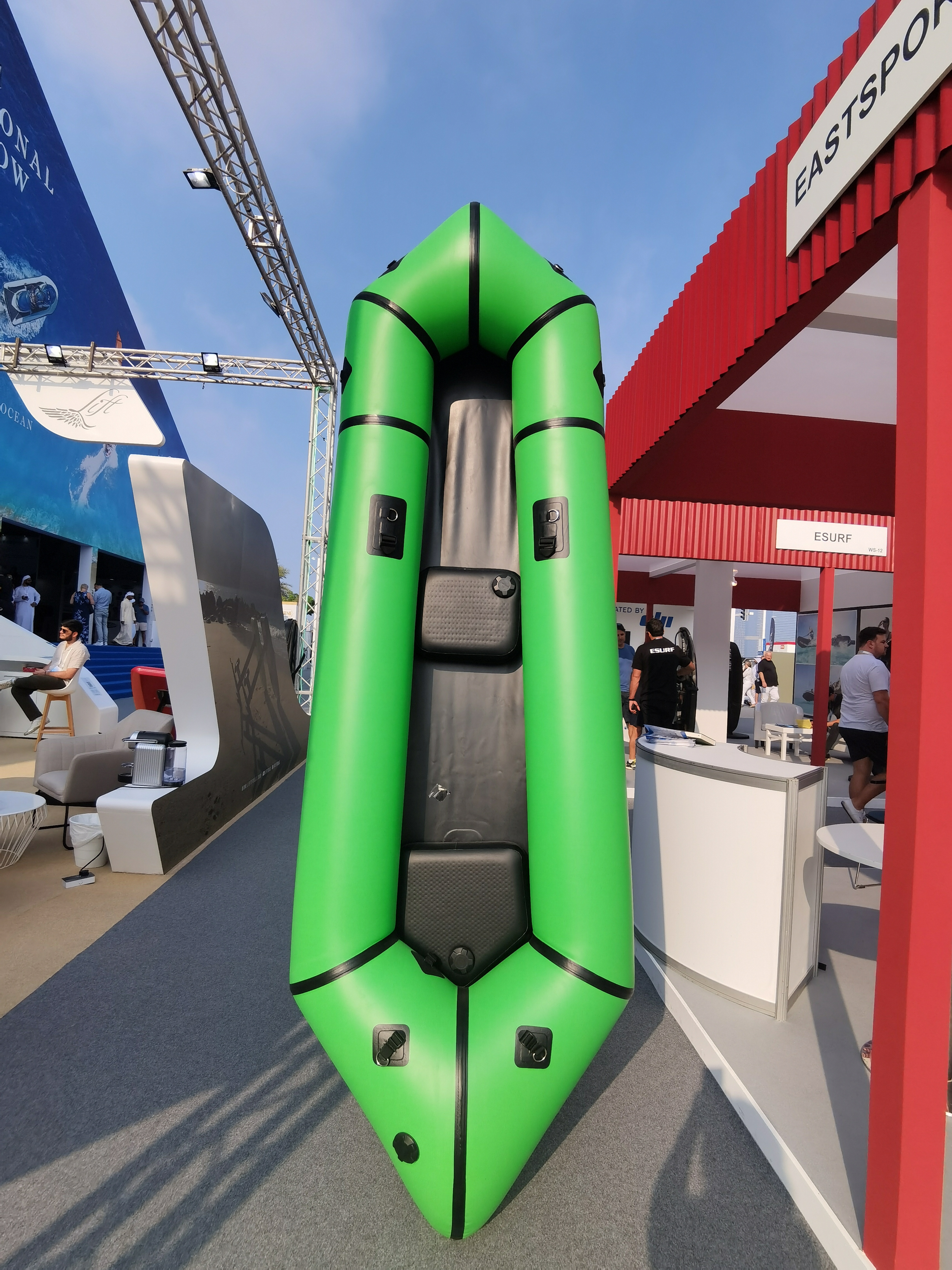Inflatable Packraft Boat Capacity (Person): 2 Person
