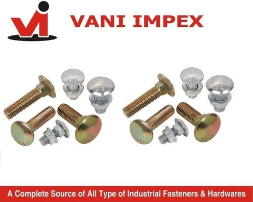 Carriage Bolt With Nut
