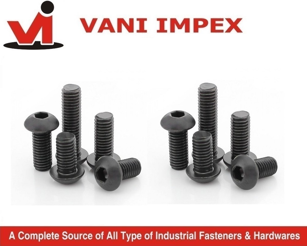 Socket Button Head Cap Screws - Stainless Steel, Precision Engineered Design For Enhanced Performance