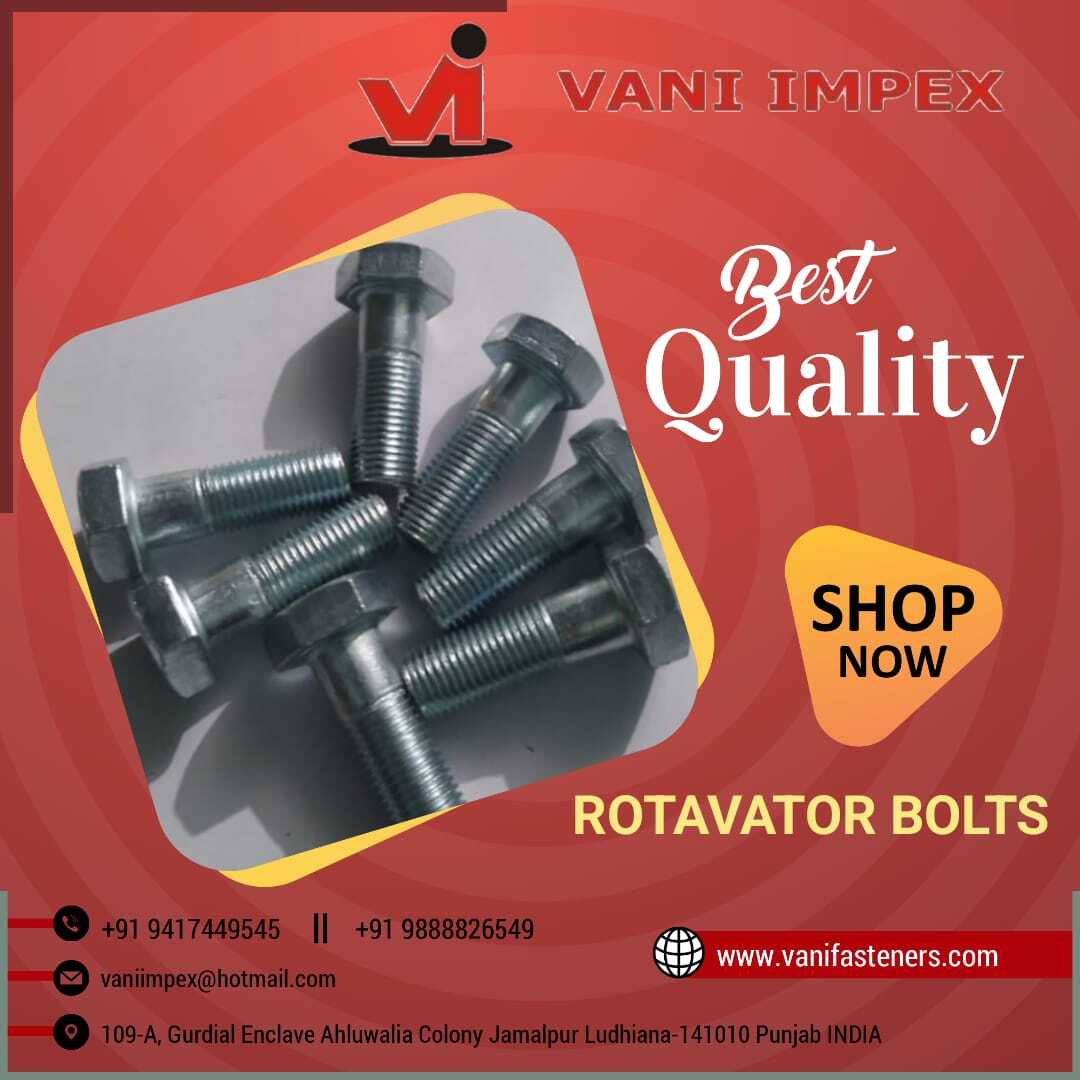 Rotavator Blade Bolt