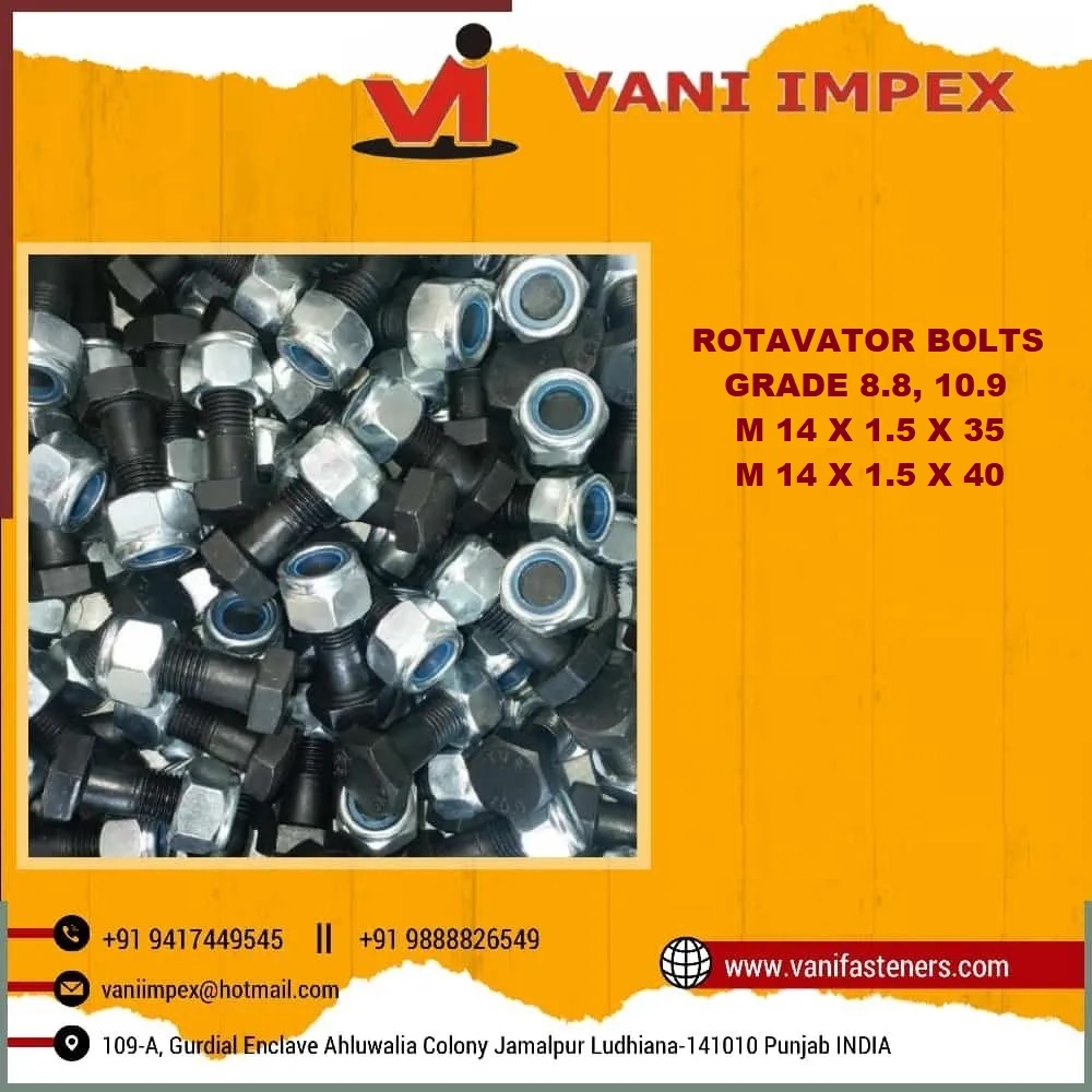 Rotavator Blade Bolt