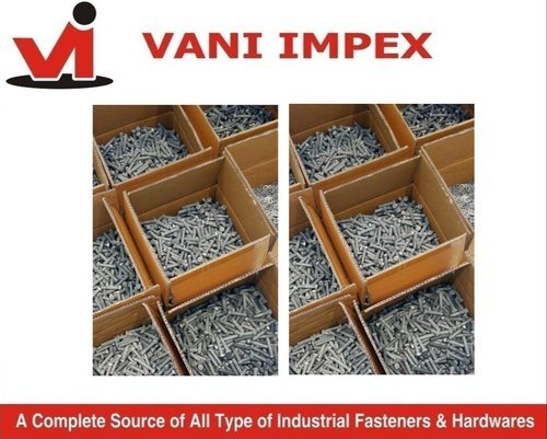 Hot Dip Galvanized High Tensile Fasteners - Mild Steel, M6 To M48, Hex/round Shape, Grade 4.6/5.6/8.8/10.9 | Corrosion Resistance, Durable, Reliable