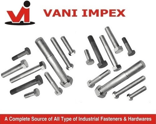 Ms Bolts Nuts And Washers - Mild Steel, M 6 To M 24 Dia, Length 10mm To 300mm, Blue White Color | Trivelant Zinc Plated, Salt Spray Tested, High Resistance To Rust