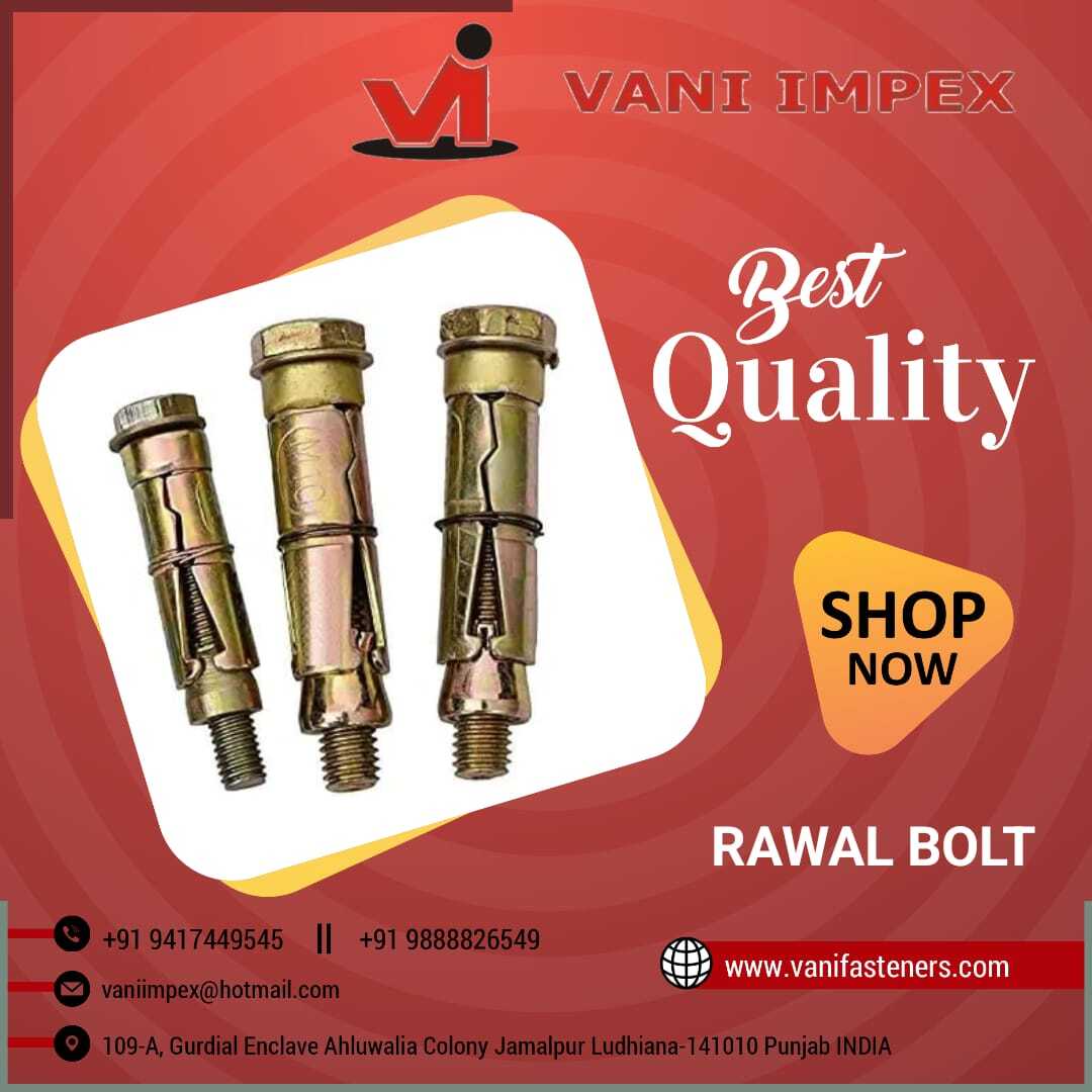Rawl Anchor Bolt Application: Industrial