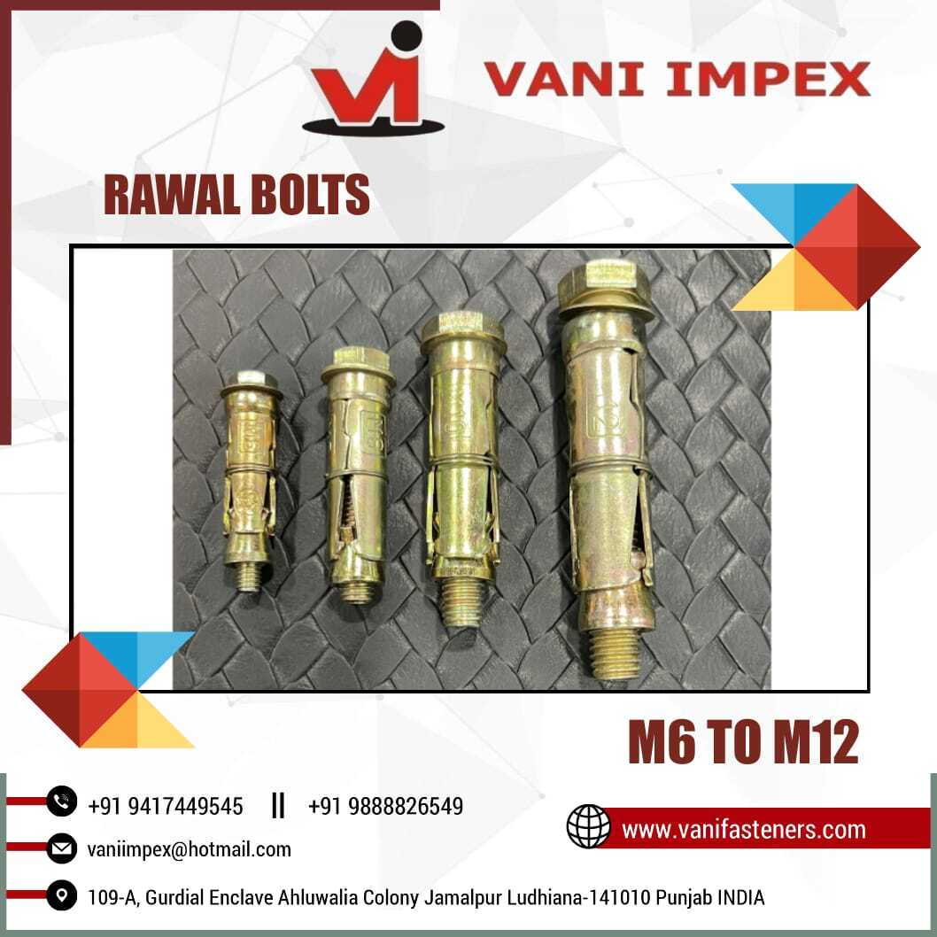 Rawl Anchor Bolt Application: Industrial