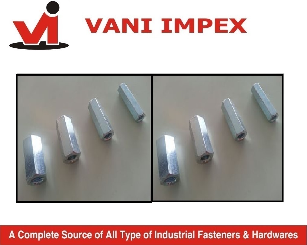 Long Nuts - High-grade Stainless Steel, 100mm Length | Heavy-duty Resistance, Corrosion-resistant Design