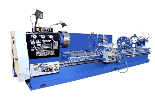 Heavy Duty All Gear Head Lathe Machine - High Tensile Steel, Flame Hardened Bed Ways, Blue Color | Automatic Operation, Eco-friendly, High Efficiency, 1-year Warranty