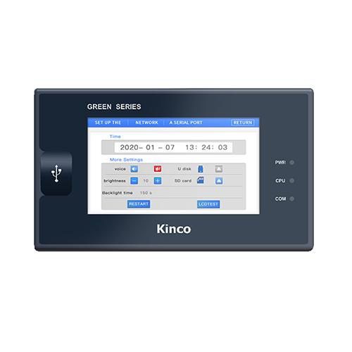 Gh043U2 Kinco Hmi Green Series - Color: Black