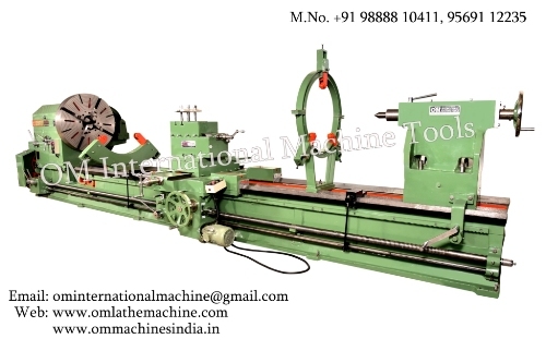 Semi Automatic Heavy Duty Roll Grooving Lathe Machine 24 Feet