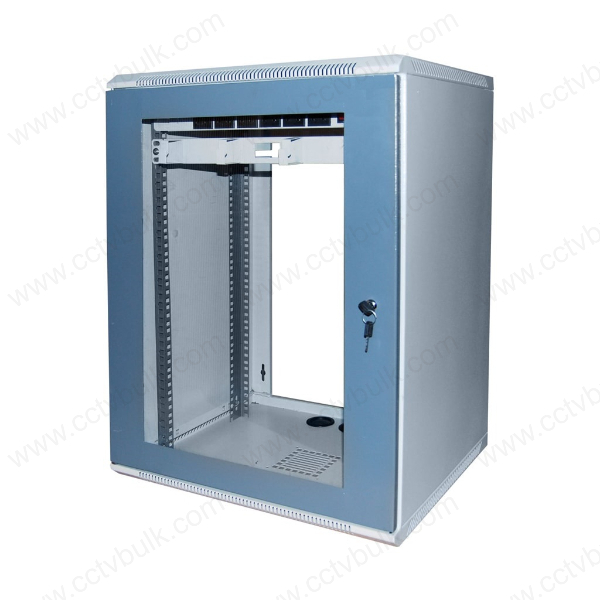 Network Rack 15u Pdu - 650h X 450d X 550w | 6 Pdu, Integrated Fan, Tray Organization, Optimized Airflow Design