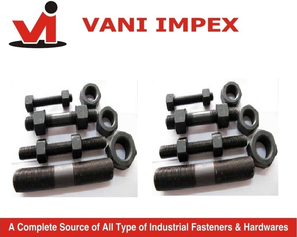 B7 Stud - High Tensile Steel, Compatible With 2h Nuts | Precision Engineering, Corrosion Resistant