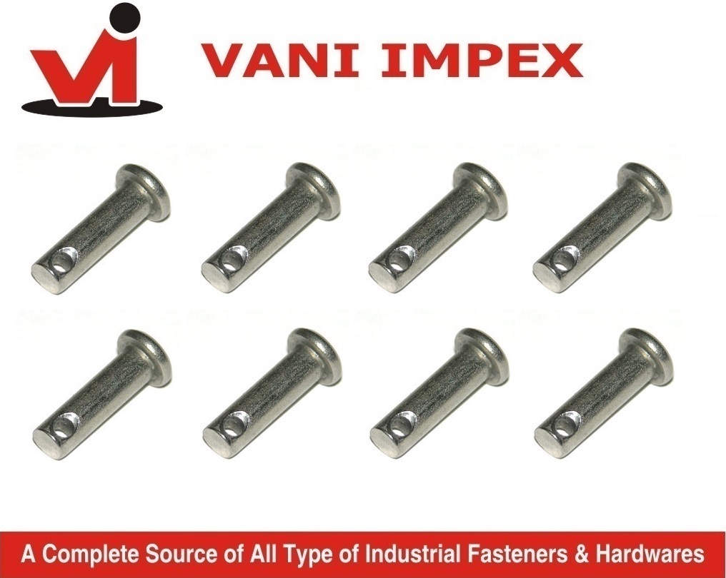 Clevis Pin - Alloy Steel, 1/4 Inch Diameter X 2 Inch Length | High Corrosion Resistance, Precision Engineering
