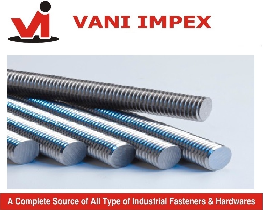 Thread Rod - Carbon Steel, High Tensile Strength , Versatile Application In Industrial Settings