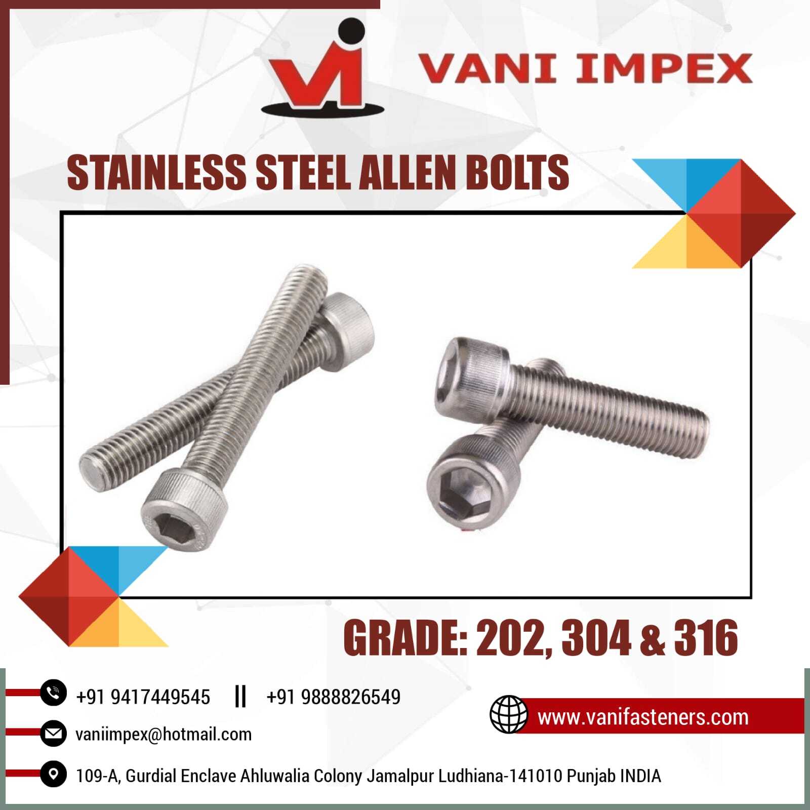 Allen Cap Screw - Steel, M8 Size, Zinc Plated , High Durability And Corrosion Resistance