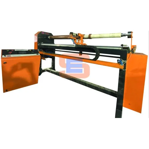 Orange Semi Automatic Tape Slicer Machine