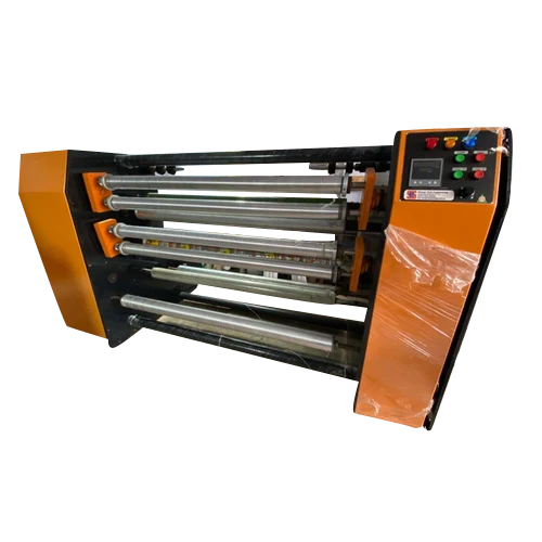 Automatic Tape Making Machine - Durable Metal, Orange Color | Fully Automated, Computerized Precision, Warranty Included
