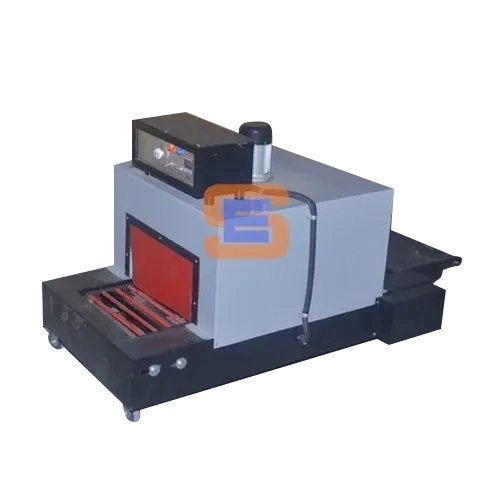 Single Phase Shrink Wrapping Machine - Metal, Black Color | Automatic Control System With Human Machine Interface, 230 Voltage