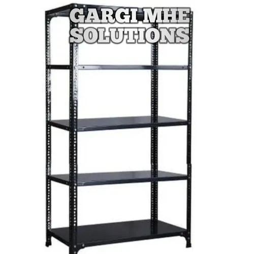 Black Slotted Angle Iron Rack