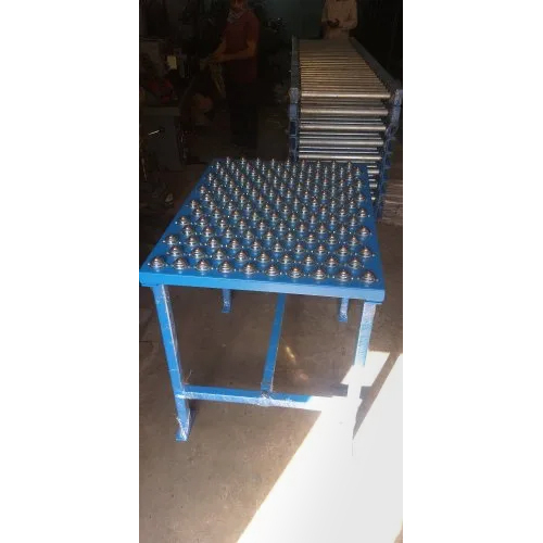 Ball Transfer Tables Conveyor - Color: Blue