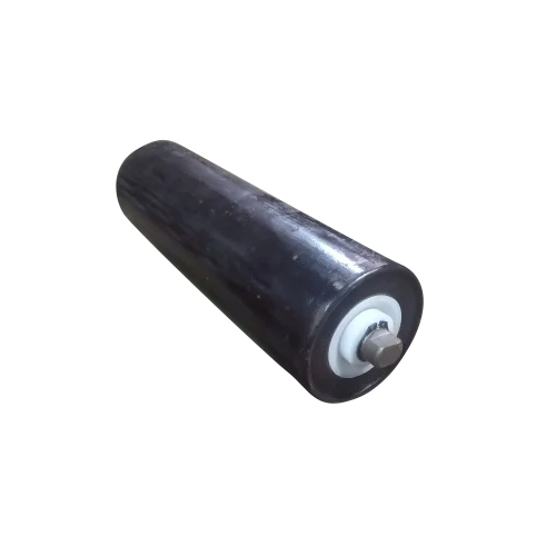 कन्वेयर के लिए ब्लैक आइडलर रोलर्स