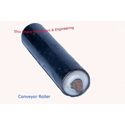 सीमेंट संयंत्रों के लिए ब्लैक कन्वेयर रोलर