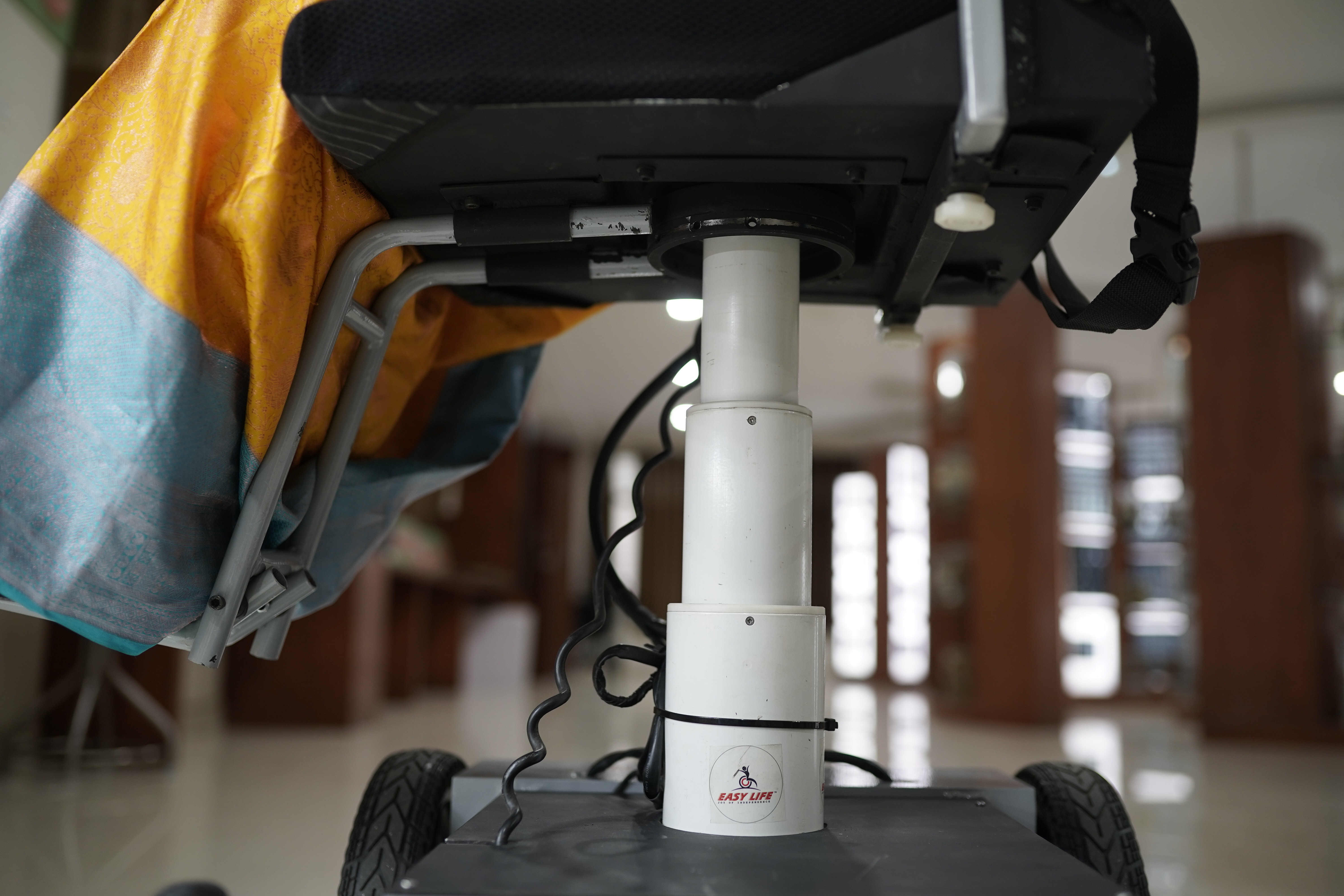 Height Adjustable Automatic Wheelchair