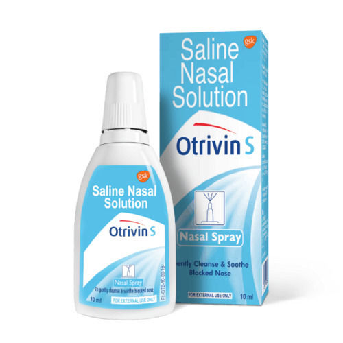 Otrivin Saline Nasal Spray 10ml General Medicines