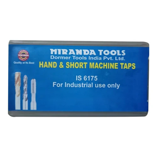 Hand Short Machine Tap - High-quality Material Compact Design Cnc Technology | Semi-automatic Operation Painted Surface For Durability